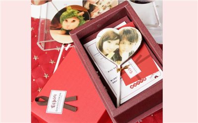 照片巧克力棒棒糖禮盒